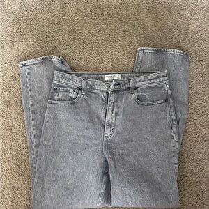 Abercrombie & Fitch High-Rise Gray Women’s Jeans